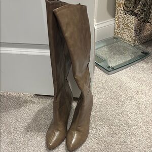 Elegant Brown Knee-High Women's Boots